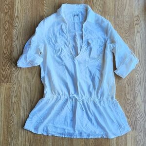 Converse One Star drop waist swim cover up